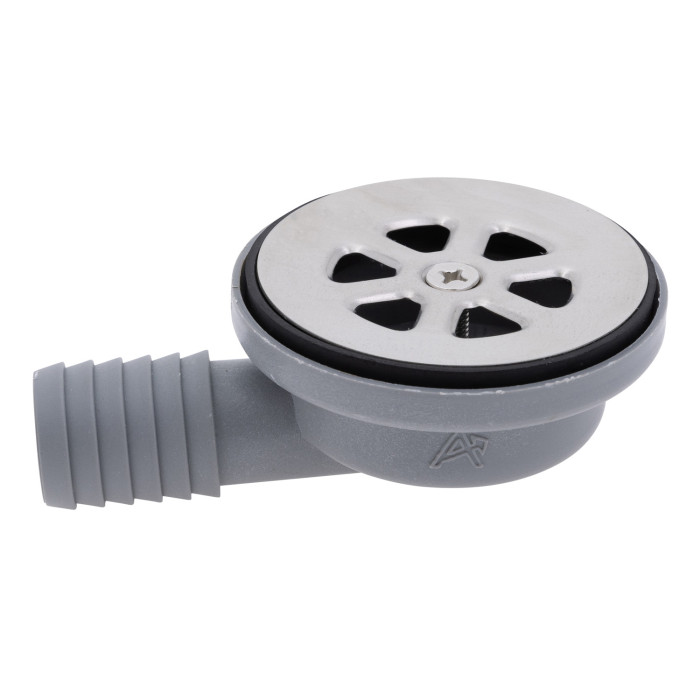Low profile shop floor drain